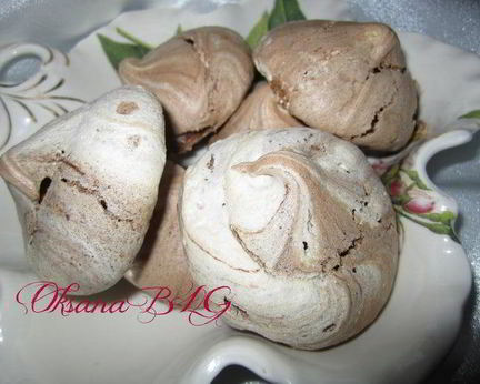 Шоколадное безе