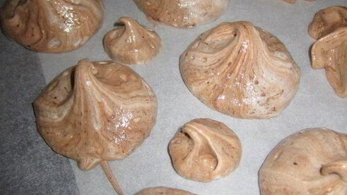 шоколадное безе