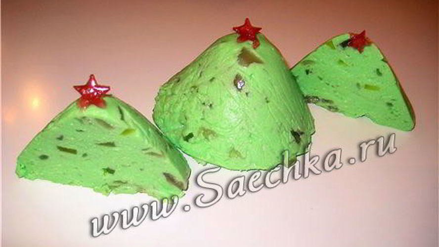 Рецепт десерта елочки