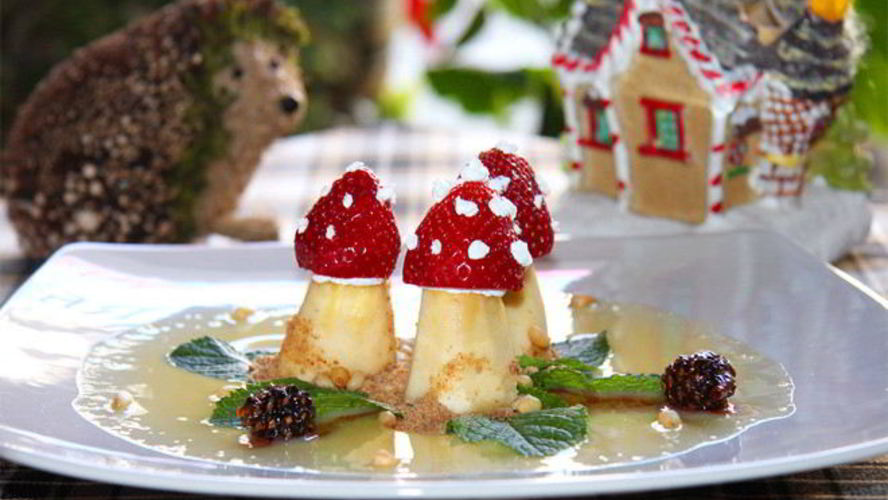 Рецепт десерта мухоморы