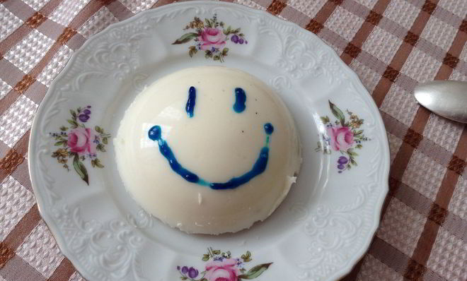 Диетическое молочное желе