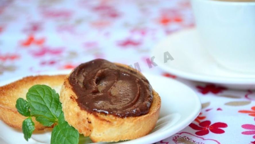 Рецепт домашней шоколадно-ореховая паста нутелла