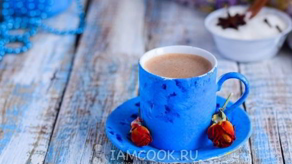 Рецепт Кофе с халвой