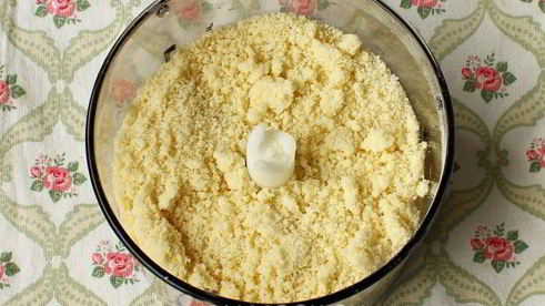 клубничный крамбл