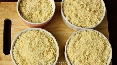 клубничный крамбл