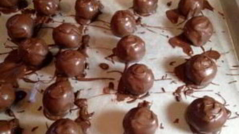 домашние кокосовые конфеты