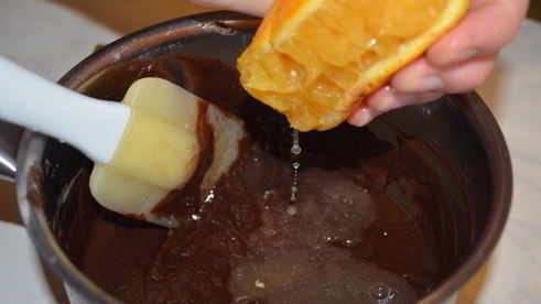 франжипан с какао