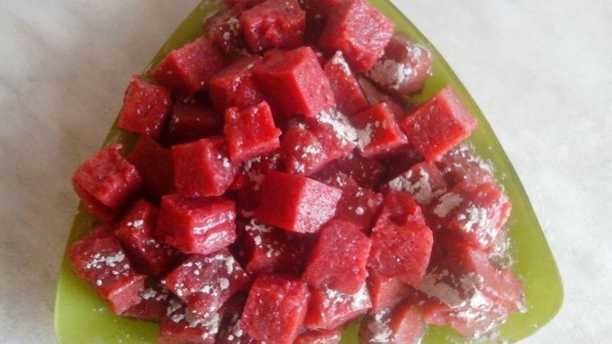 Рецепт клубничных желейных конфет
