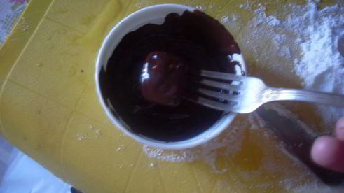 конфетки нуга в шоколаде