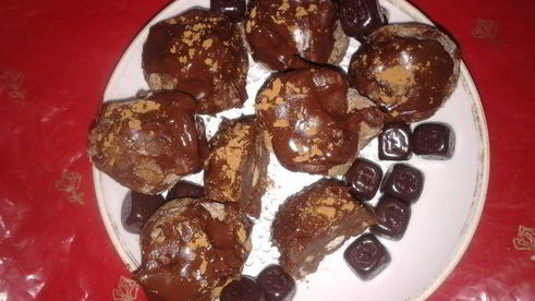 конфеткивесельчаки-толстячки с шоколадом и миндалем без выпечки