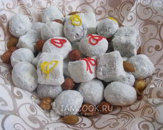 Конфеты из чернослива и орехов
