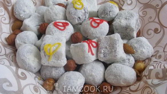 Рецепт Конфет из чернослива и орехов