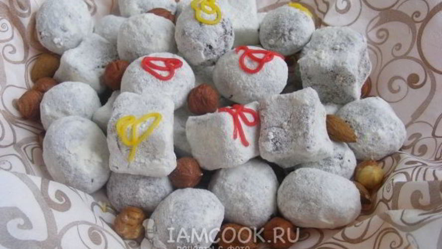 Рецепт конфет из чернослива и орехов