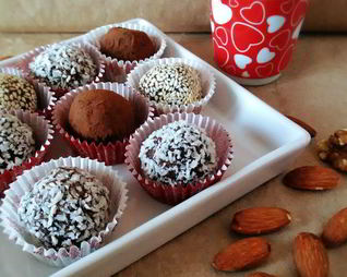 Конфеты из сухофруктов и орехов