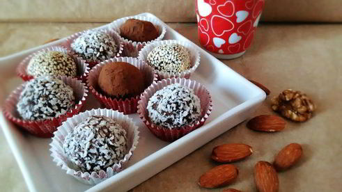 конфеты из сухофруктов и орехов