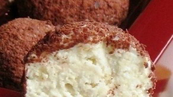 Рецепт Конфет из творога с орехами