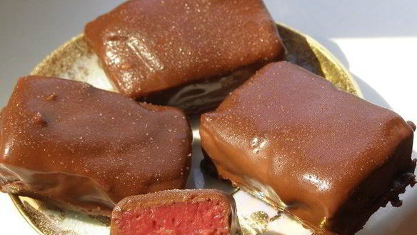 Рецепт Конфет Малиновых поцелуйчики