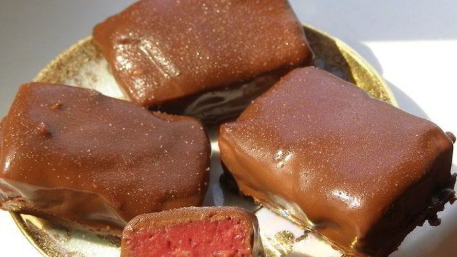 Рецепт конфет малиновых поцелуйчики