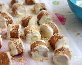 Конфеты с банановой начинкой