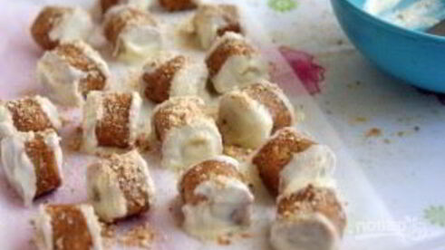 конфеты с банановой начинкой