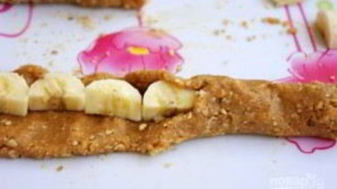 конфеты с банановой начинкой