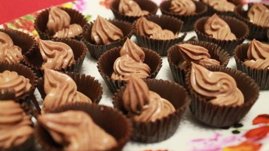 Рецепт конфет с шоколадно-сливочной начинкой