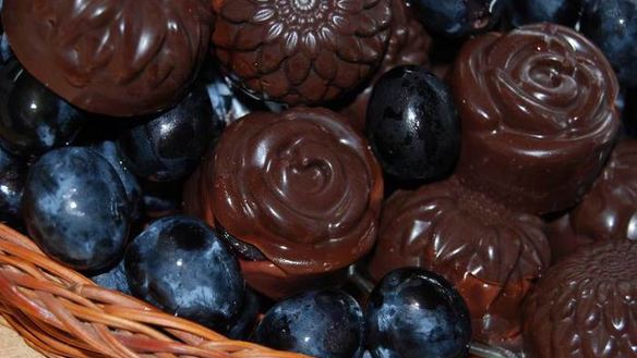 Рецепт Конфет с виноградом
