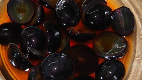 конфеты с виноградом