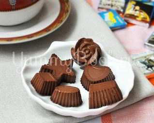 Конфеты шоколадно-желейные