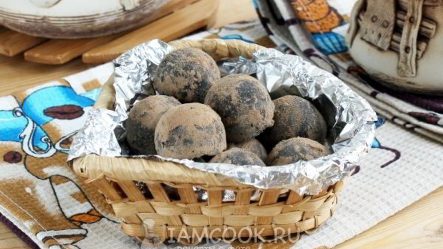 Рецепт конфет сыроедческих