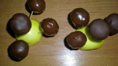 конфеты тыква в шоколаде