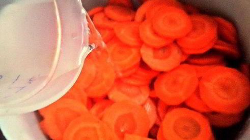 морковные конфеты в кокосе