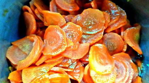 морковные конфеты в кокосе