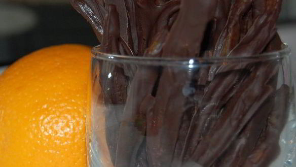 Рецепт Шоколадна-апельсиновых конфетыПредновогодняя репетиция