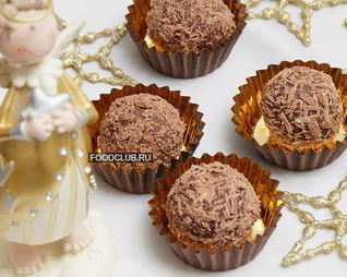Шоколадные конфеты с начинкой