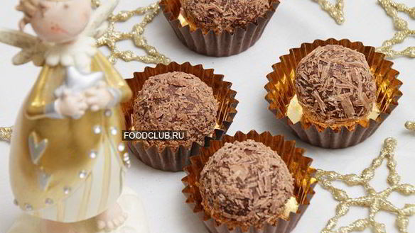 Рецепт Шоколадных конфет с начинкой