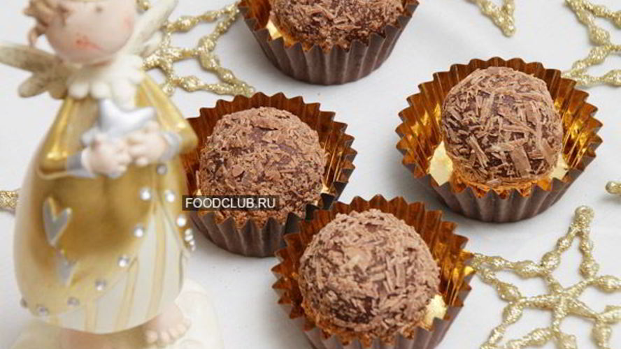 Рецепт шоколадных конфет с начинкой