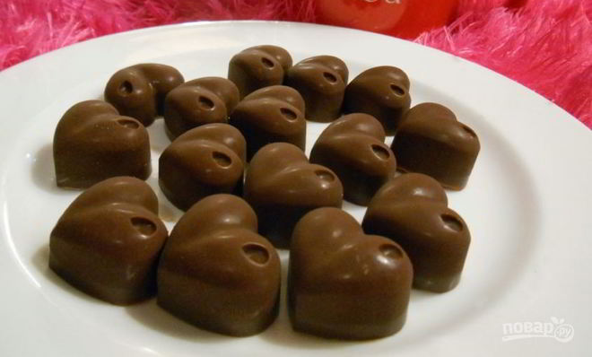 Шоколадные конфеты своими руками