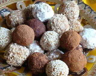 Ведические конфетки с нутом