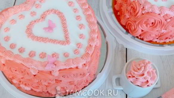 Рецепт Белкового крема для торта