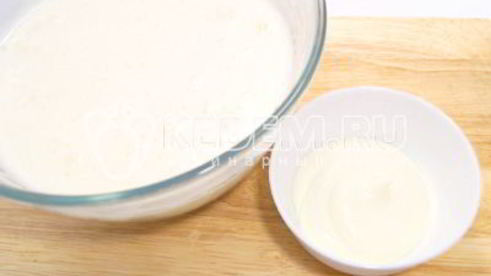 бисквитный рулет с кремом зимнее полено