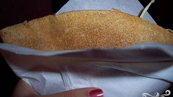 Рецепт Блинчиков с шоколадным ореховым кремом