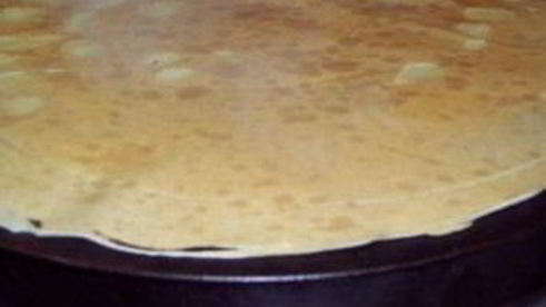 блинчики с шоколадным ореховым кремом