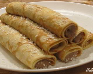 Блинчики с заварным кремом