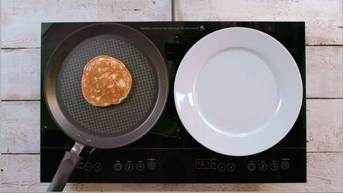 блинчики со сливочно-вишневым кремом