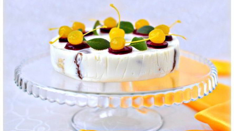 Рецепт блинного десерта с кремом из маскарпоне