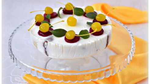 блинный десерт с кремом из маскарпоне