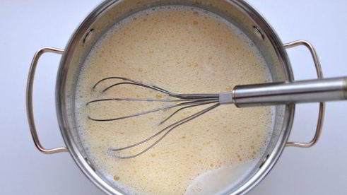 блинный десерт с кремом из маскарпоне