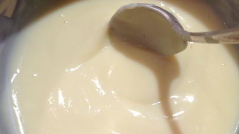 диетический заварной крем