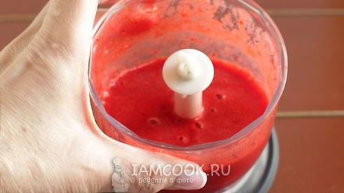 клубничный крем для торта